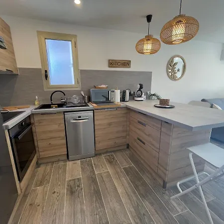 公寓 Perle Du Sud Avec Parking Prive, Piscine Ete Dans Calme