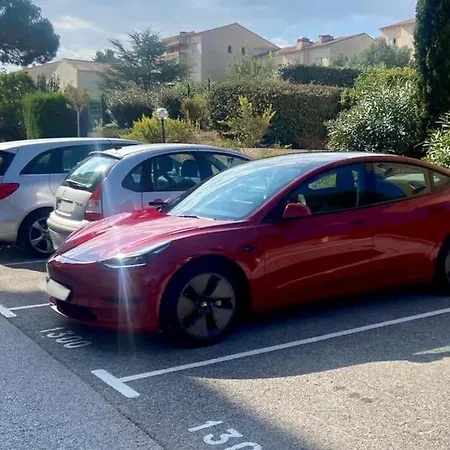 Perle Du Sud Avec Parking Prive, Piscine Ete Dans Calme شقة